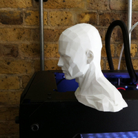 Low poly HEAD - remix - Thumbnail 3