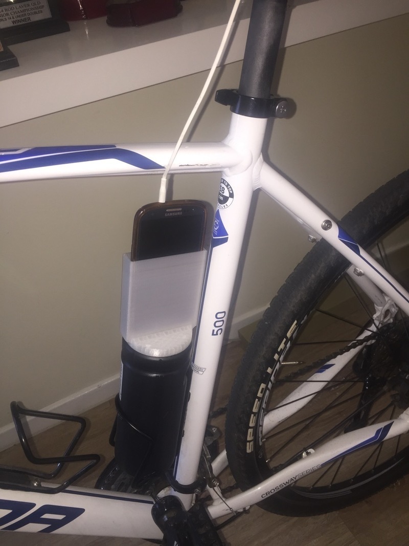 Phone holder lid for Repair kit cannister