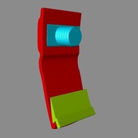 Piaggio Scooter Top Box replacement 'clip' latch - Thumbnail 2