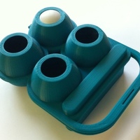 Musicians shaker egg and plectrum case - Thumbnail 2