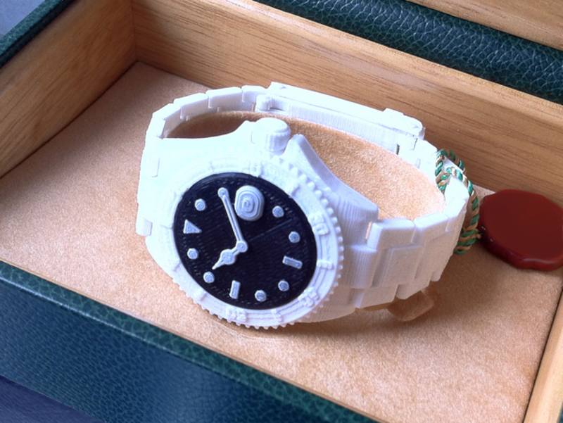 Divers Watch v2     Fully jointed with working bezel 