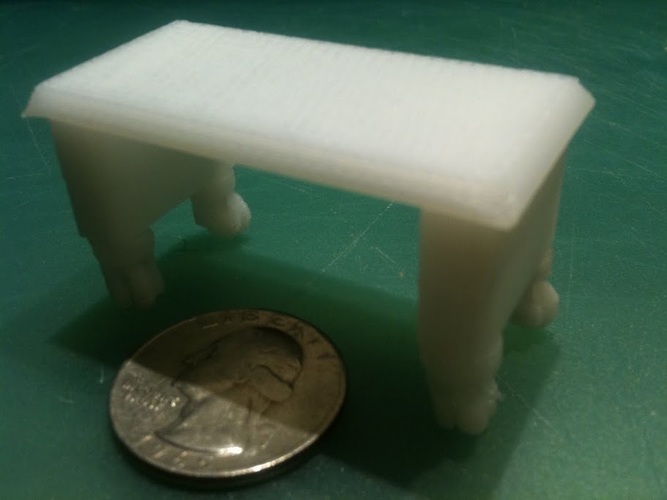 Tiny Workbench 3D Print 89922