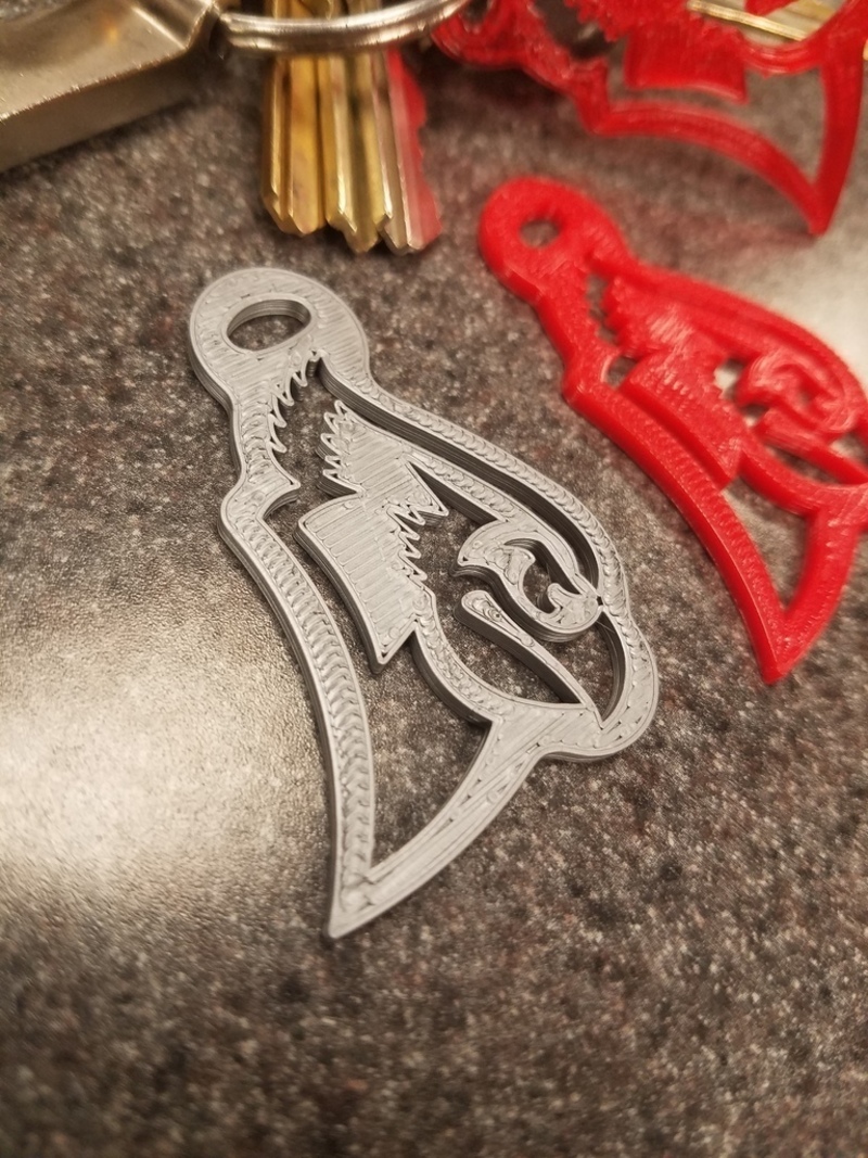Redbird Keychain