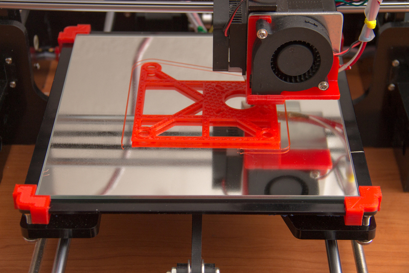 Adattatore piano vetro 200mm per prusa i3 Zonestar p802 - adapte