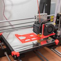 Adattatore piano vetro 200mm per prusa i3 Zonestar p802 - adapte - Thumbnail 2