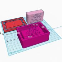 Small Fight Club Soap Mold (and bar) 3D Printing 90106