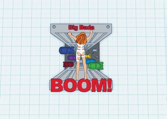 Big Bada BOOM (The Fifth Element) 3D Print 90124
