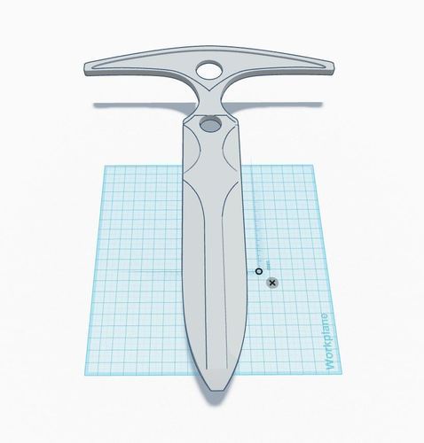 Mangalore Dagger (The Fifth Element) 3D Print 90131