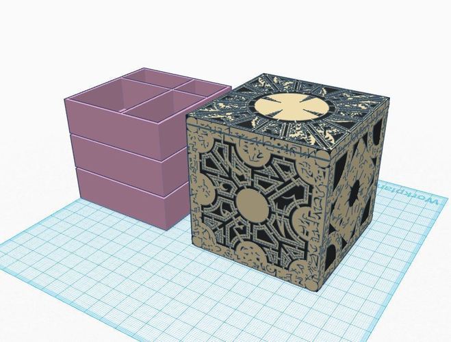 Hellraiser Jewelry Box (Lament Configuration) 3D Print 90135