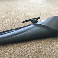 Fully Printed Flying Wing - Thumbnail 1