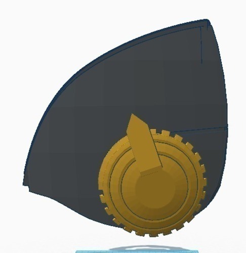 The Fifth Element Police Helmet 3D Print 90168