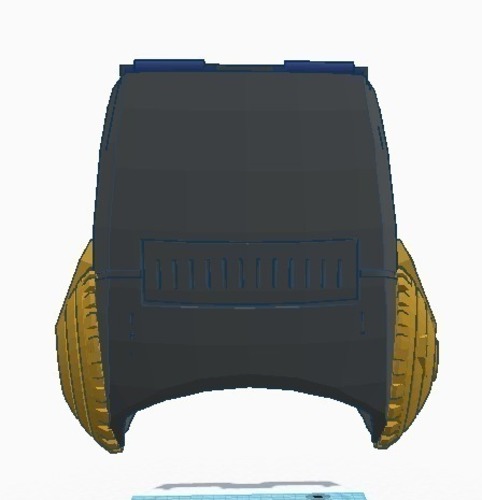 The Fifth Element Police Helmet 3D Print 90169