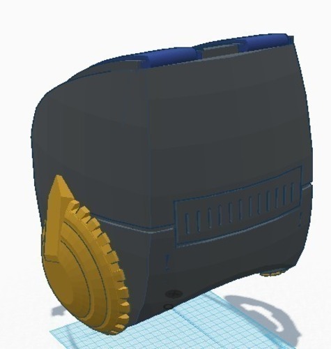 The Fifth Element Police Helmet 3D Print 90170