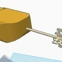 Small Mondoshawan Key (The Fifth Element) 3D Printing 90194