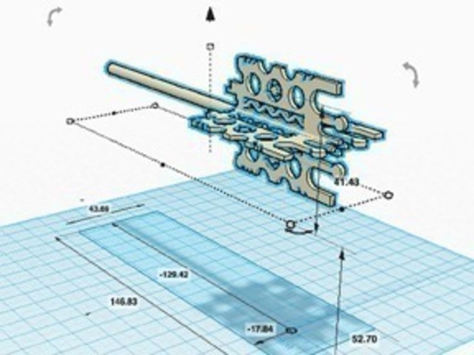 Mondoshawan Key (The Fifth Element) 3D Print 90195