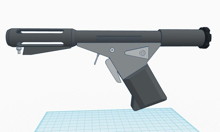 Sandman Flame Gun (Logan's Run) 3D Print 90198