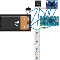 Programmable bike wheel led strip - Thumbnail 9