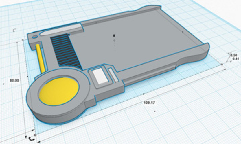 MultiPass Mold (From The Fifth Element) 3D Print 90213