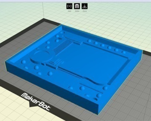 MultiPass Mold (From The Fifth Element) 3D Print 90214
