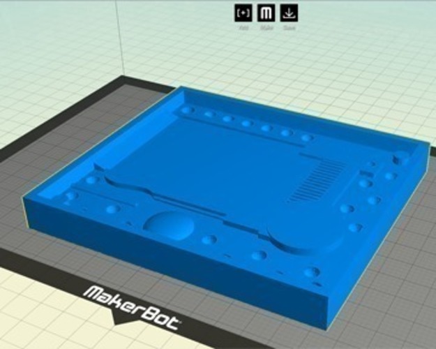 MultiPass Mold (From The Fifth Element) 3D Print 90215