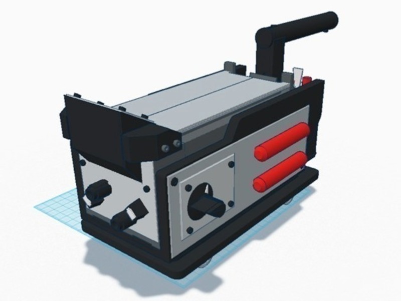 Ghostbusters Ghost Trap (NEW AND IMPROVED) - Pinshape