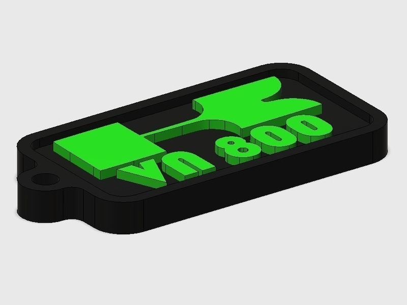 Kawasaki VN800 Keychain