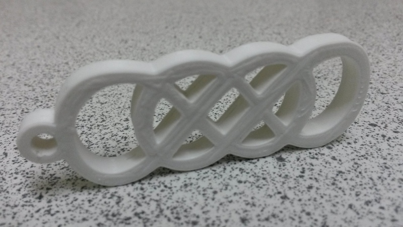 Double Infinity Keychain - Pinshape