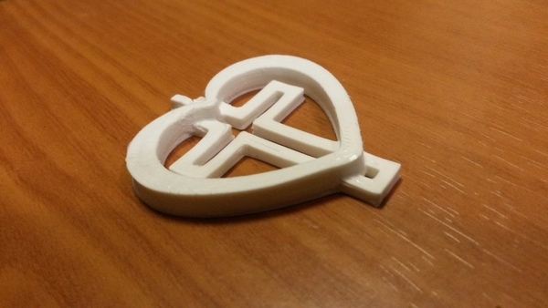 Cross In Heart Pendant