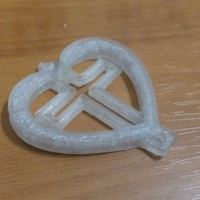 Cross In Heart Pendant - Thumbnail 2