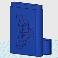 Small 7 Cigarette holder (Blue Bulls) 3D Printing 90264