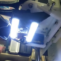 Small Prusa i3 LED Bracket 3D Printing 90265
