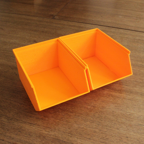 Stackable storage bins or trays for the garage, shed or office 3D Print 90291
