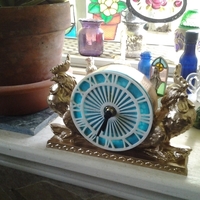 Garden Rooster Clock - Thumbnail 1
