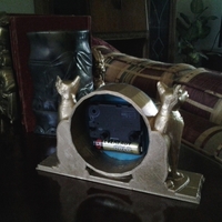 Egyptian Cat Clock - Thumbnail 4