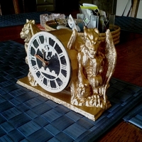 Gargoyle Clock - Thumbnail 2
