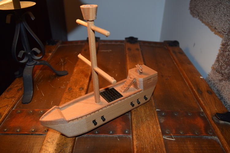 Pirate Ship 3D Print 90357