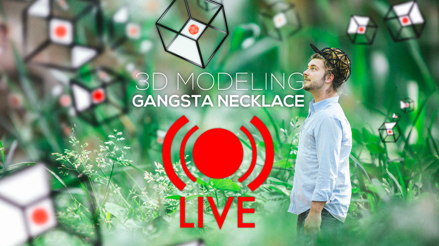 Gangsta Necklace 3D Print 90418