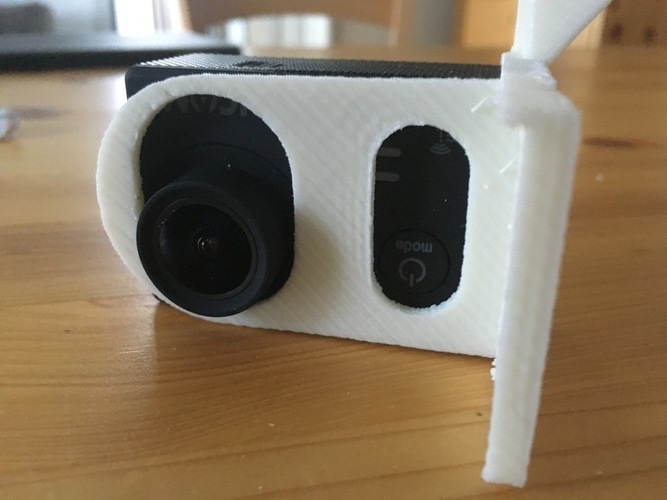 Single camera VR panorama mount SJCAM 3D Print 90592