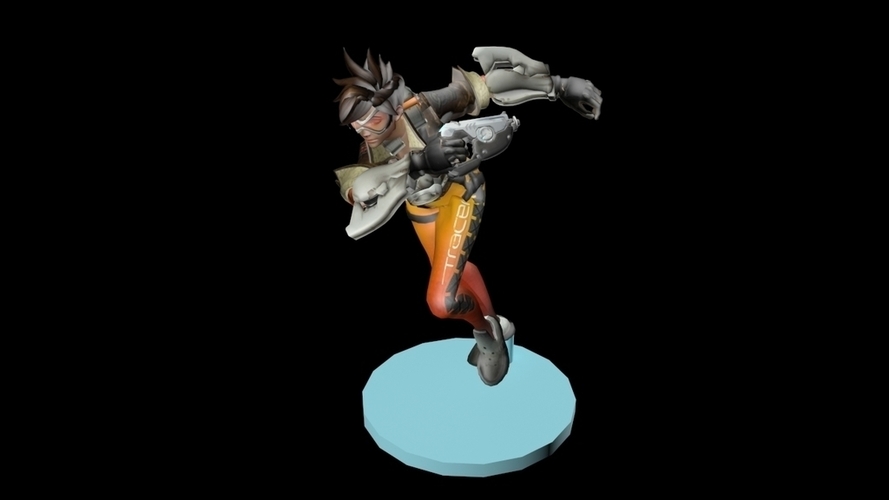 Tracer - Overwatch 3D Print 90615