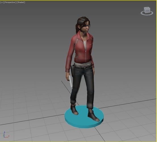 3d Printed Zoey Left 4 Dead By Solid Pinshape 