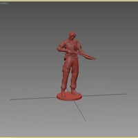 Small Leon - Resident Evil 2 3D Printing 90625