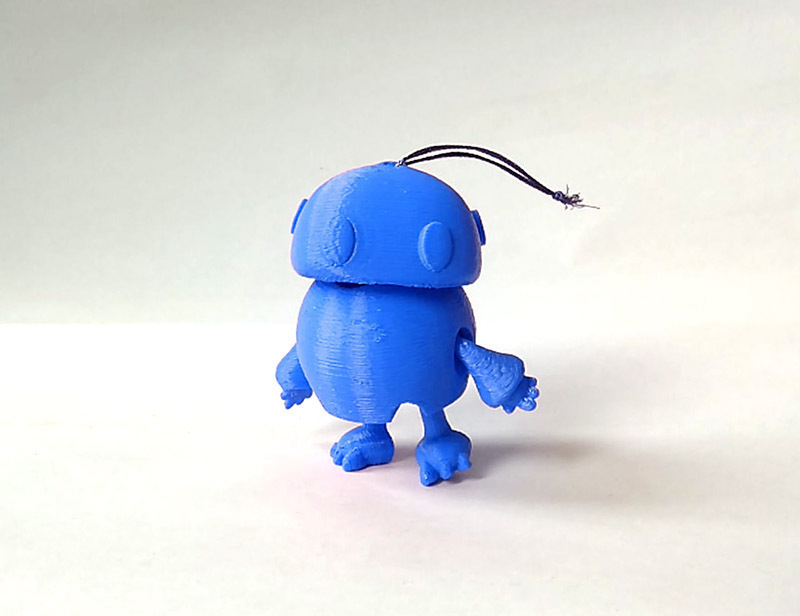 3D Printable Articulated Mecha Suit for Ding Ding by willbot