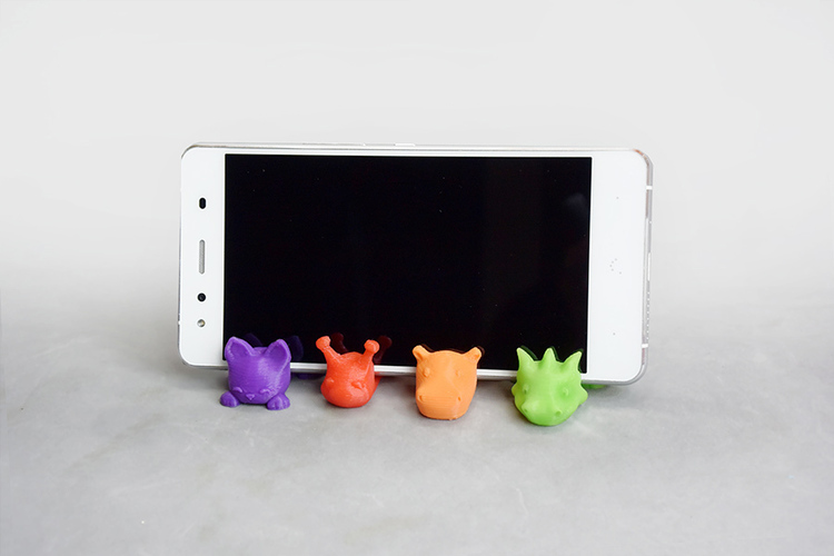 Keichain / Smartphone Stand  3D Print 90686