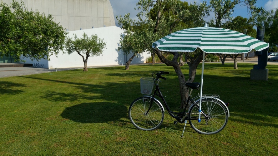 Bike accessory for a beach umbrella 3D Print 90769