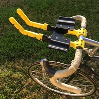 Small Bicycle Aero Bars and Water Bottle holder 3D Printing 90811