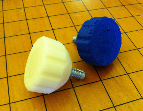 Knob With Encased Hex Head Screw