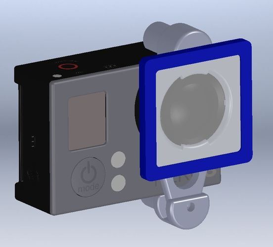 GoPro Lens Cover 3D Print 90871