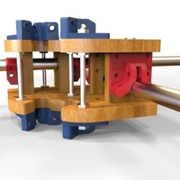  mpcnc xyz sandwitch support Ver. 2 - Thumbnail 3