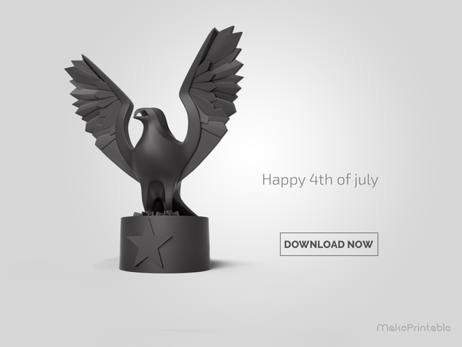 Eagle Statue 3D Print 91103