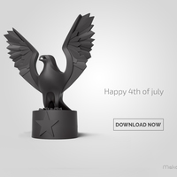 Eagle Statue - Thumbnail 1